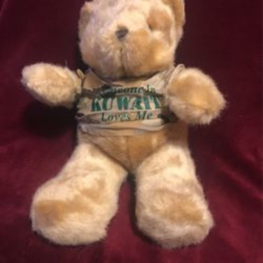 Vintage It’s All Greek To Me Kuwait Bear